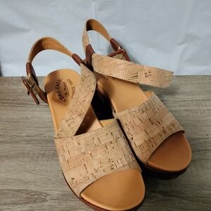 Kork-Ease Tan Cork Sandals